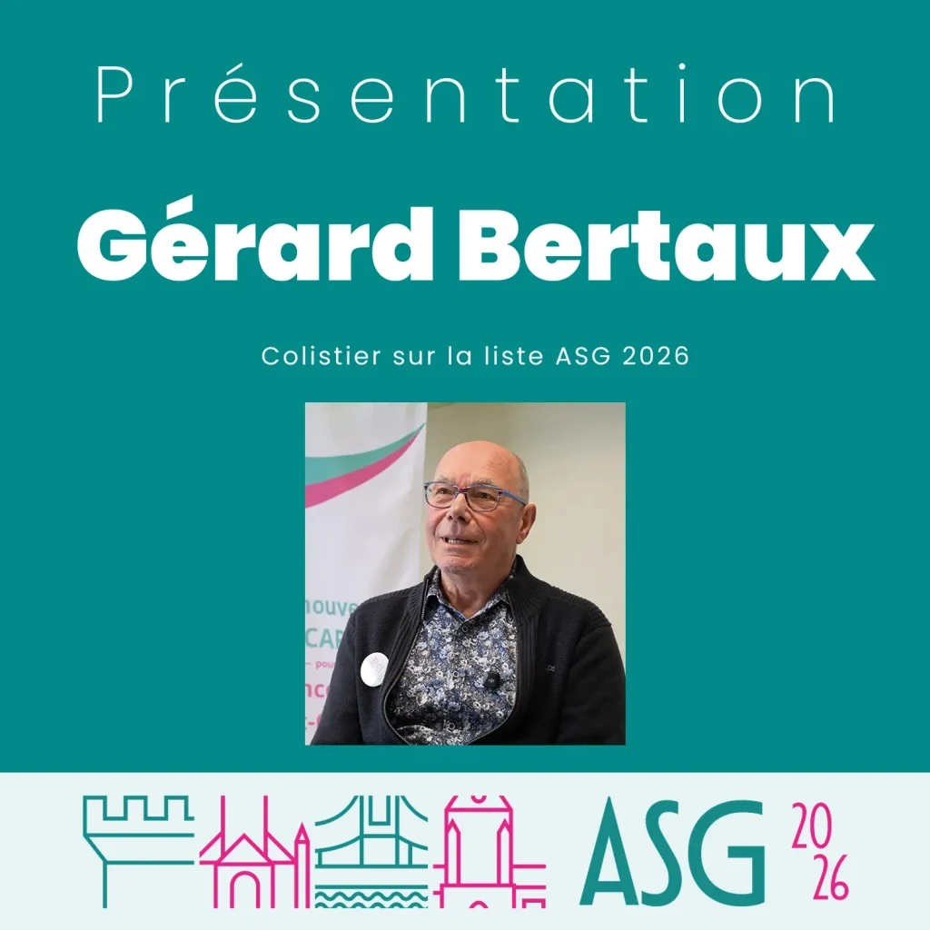 Gérard Bertaux candidat aux élections municipales 2026 à Ancenis-Saint-Géréon