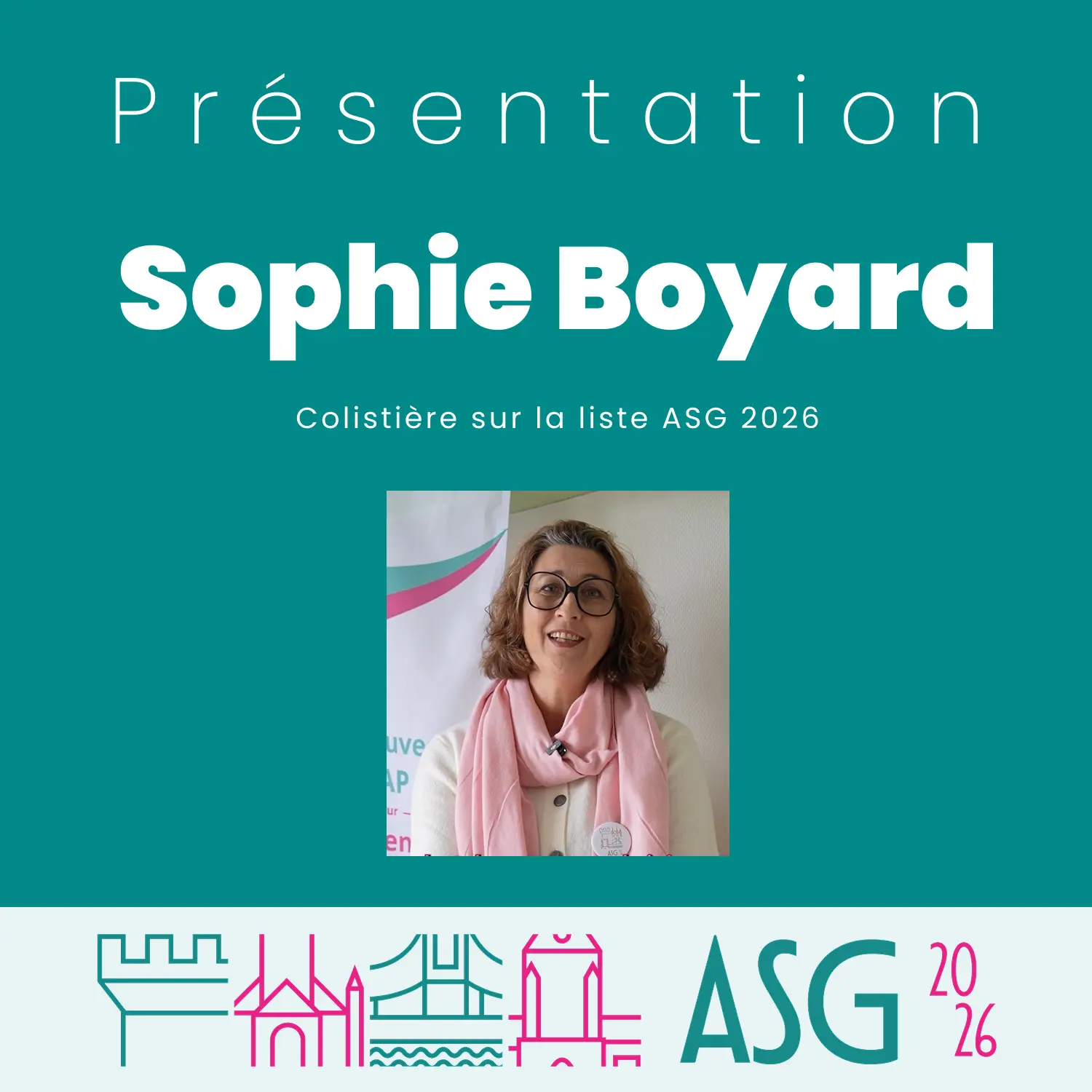 Sophie Boyard candidate aux élections municipales 2026 à Ancenis-Saint-Géréon