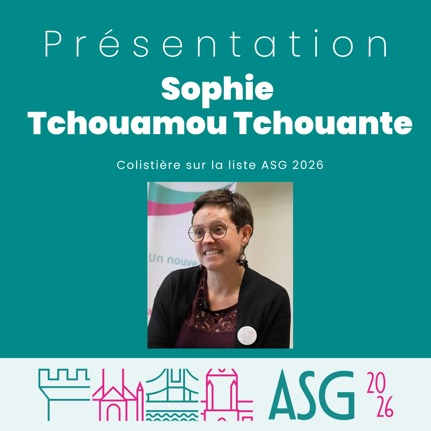 Sophie Tchouamou Tchouante candidate aux élections municipales 2026 à Ancenis-Saint-Géréon