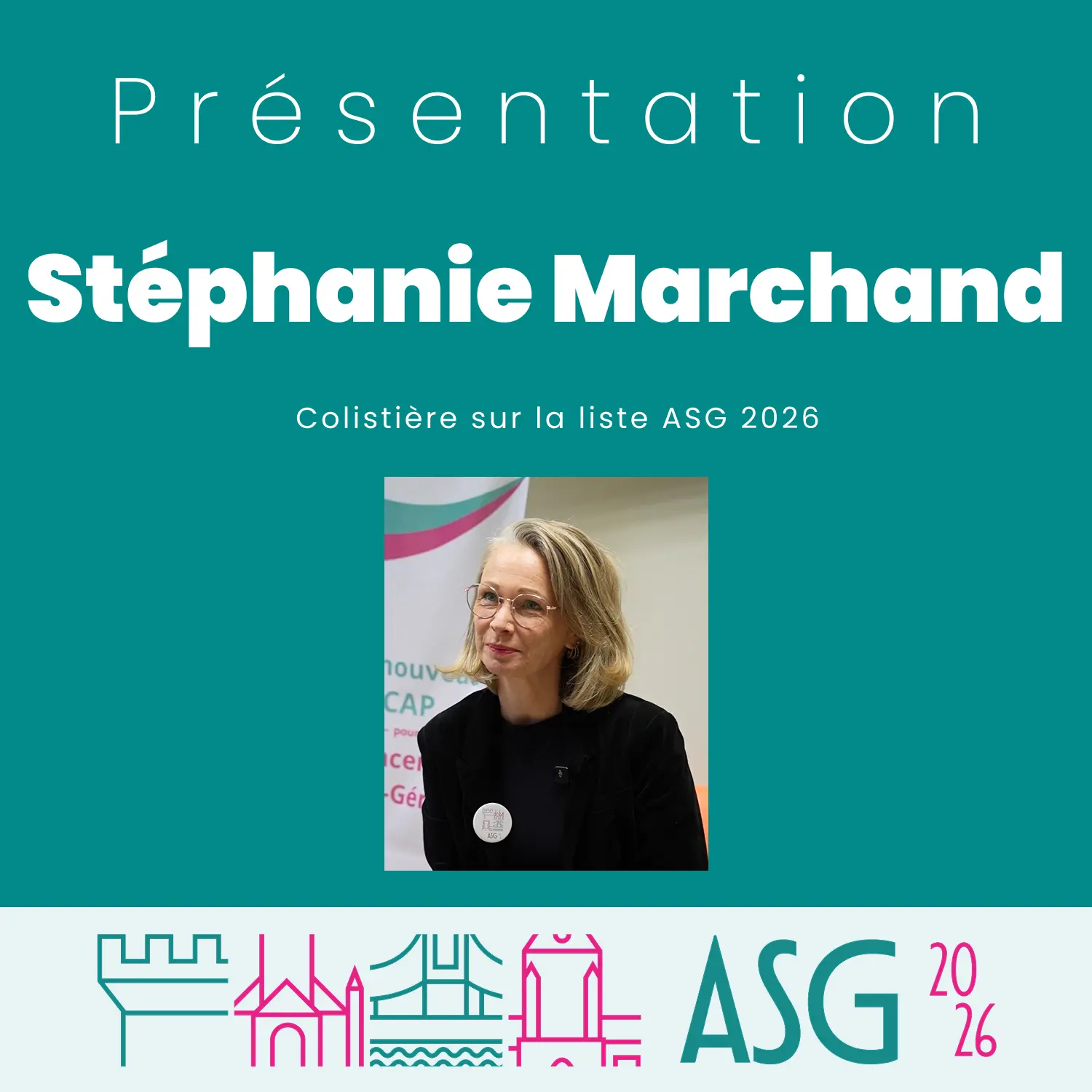 Stéphanie Marchand, candidate aux municipales 2026 à Ancenis-Saint-Géréon